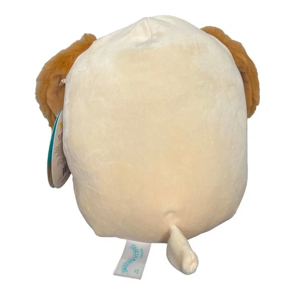 Squishmallows 8" Harrison Puppy Dog NWT New Plush Stuffed Animal Cream Brown - Picture 2 of 3